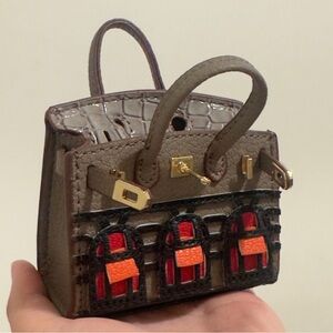 Birkin Inspired BagCharm